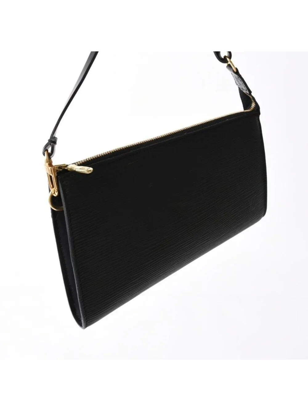 Louis Vuitton Pochette Accessoires Pouch Epi Black Gold